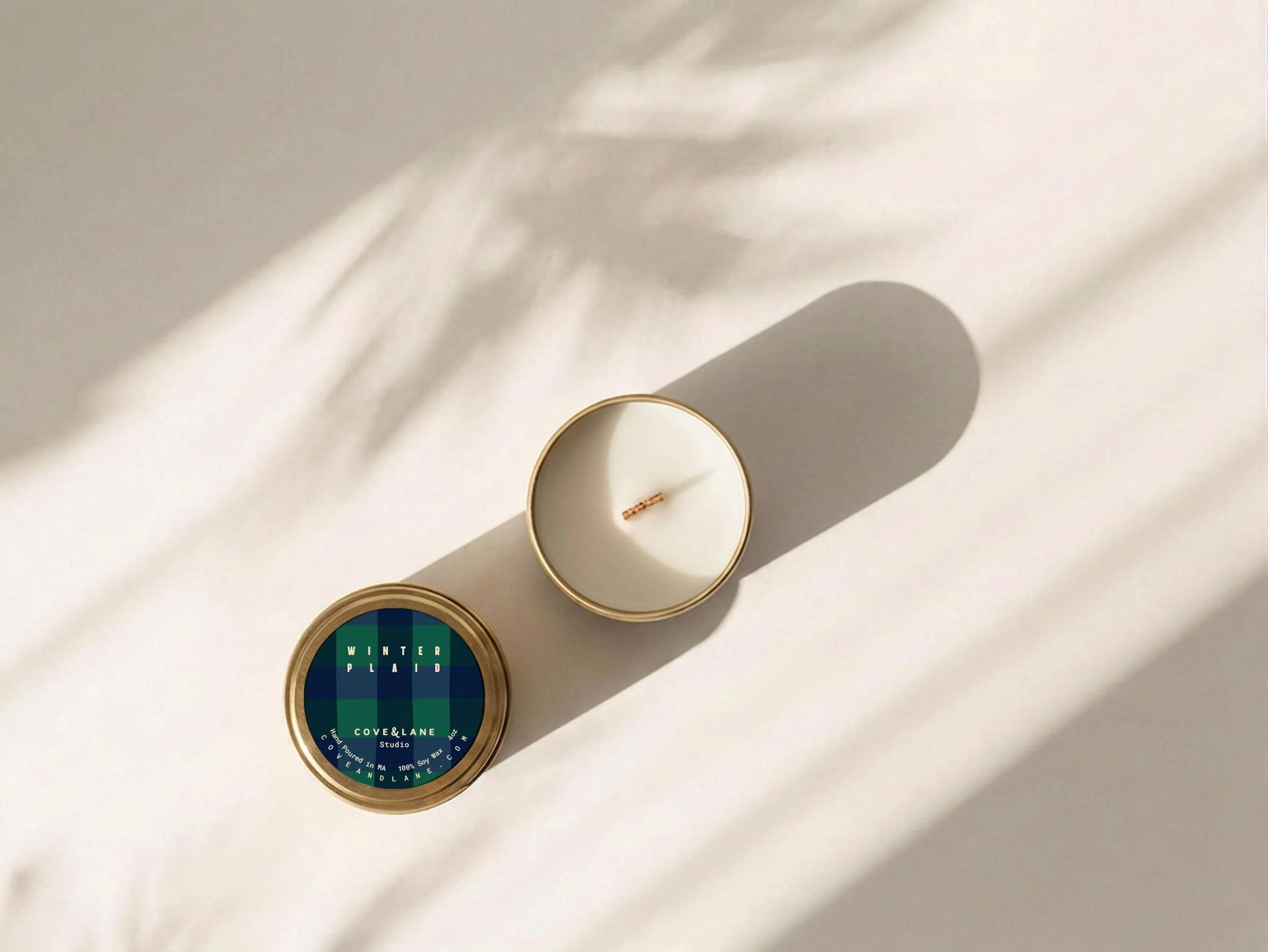 Plaid Collection: Winter Candle - 4oz.