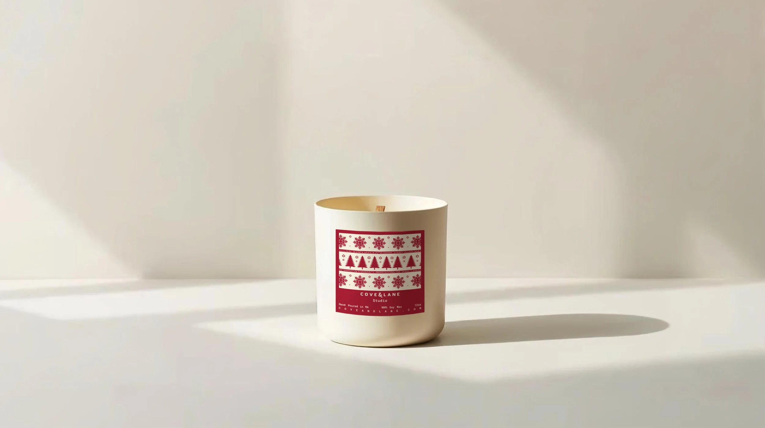 Nordic Holiday Collection: Trees Candle - 12oz.