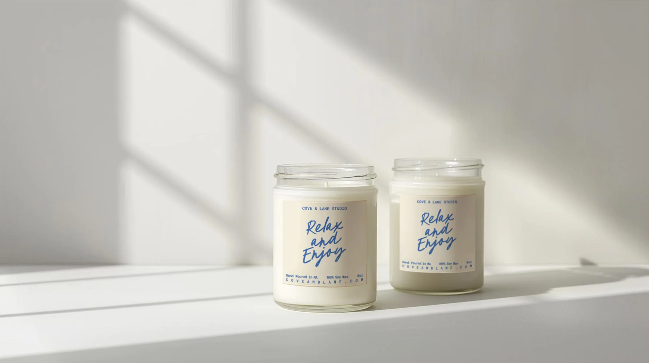 Gifting Collection: Relax and Enjoy Candle - 8oz.