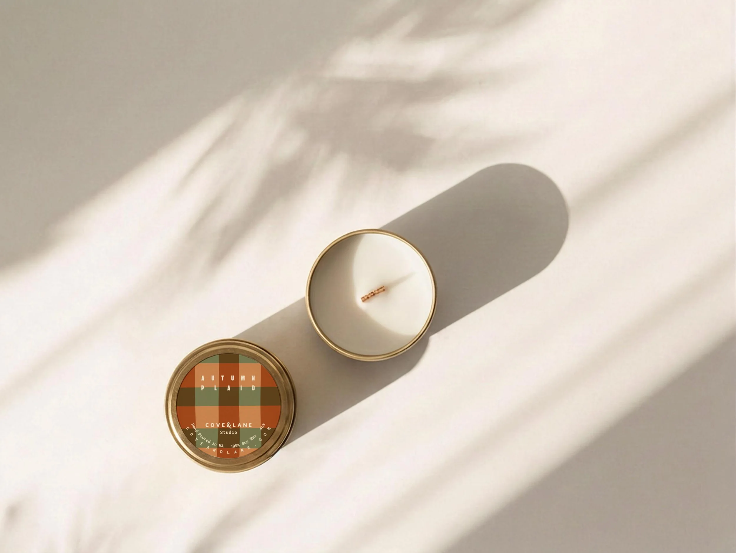 Plaid Collection: Autumn Candle - 4oz.