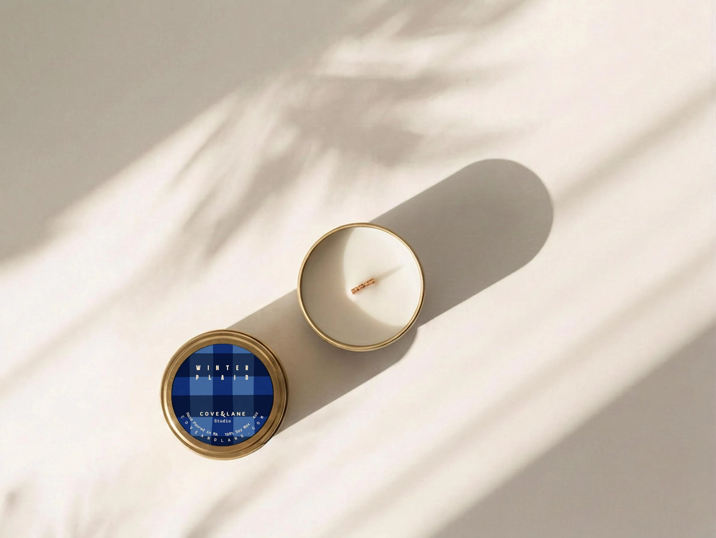 Plaid Collection: Winter Candle - 4oz.