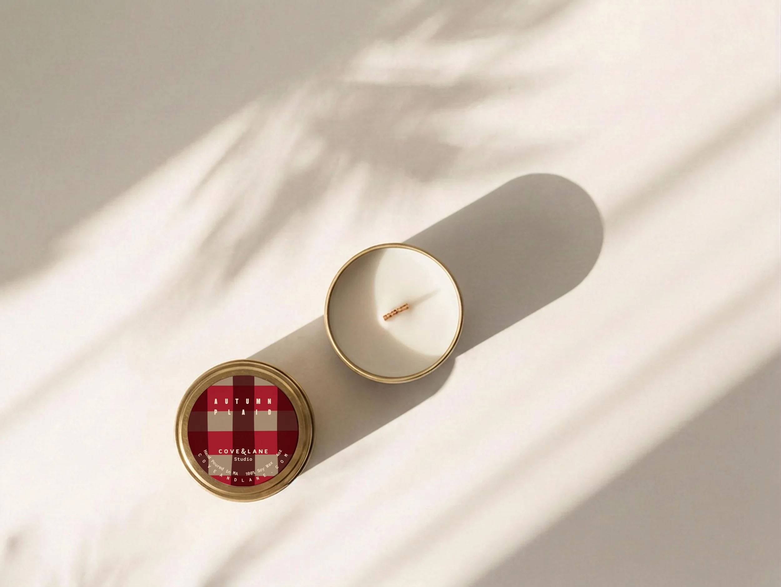 Plaid Collection: Autumn Candle - 4oz.