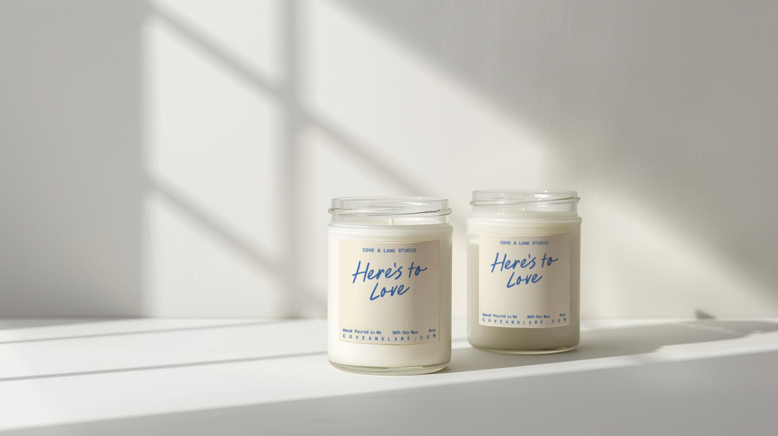 Gifting Collection: Here’s to Love Candle - 8oz.