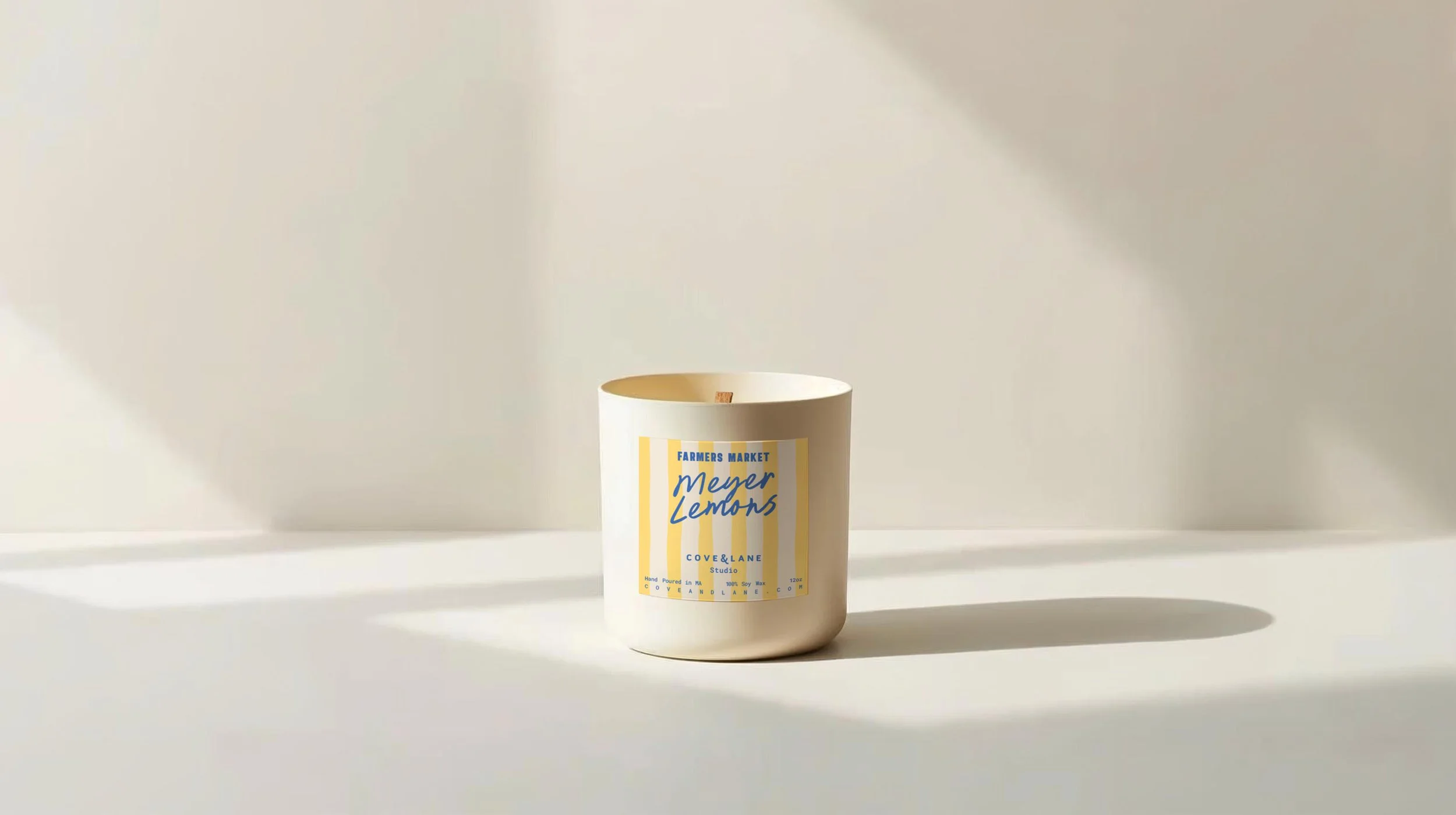 Farmers Market: Meyer Lemons Candle - 12oz.