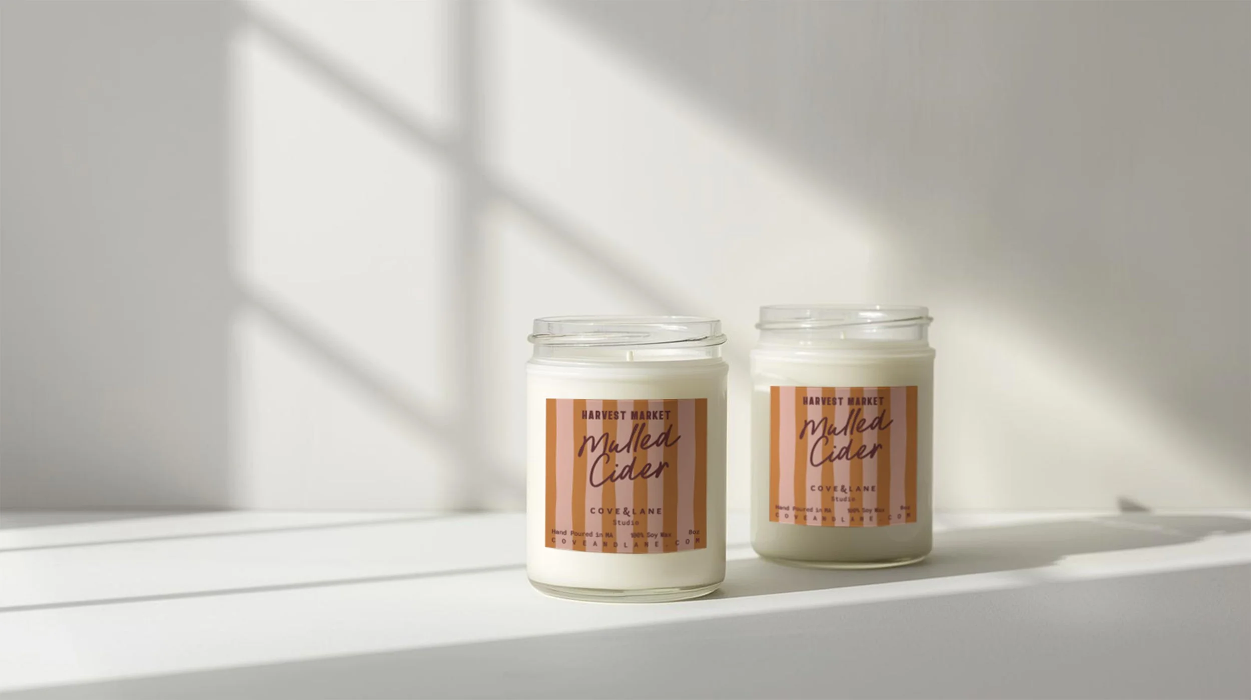 Harvest Market Collection: Mulled Cider Candle - 8oz.