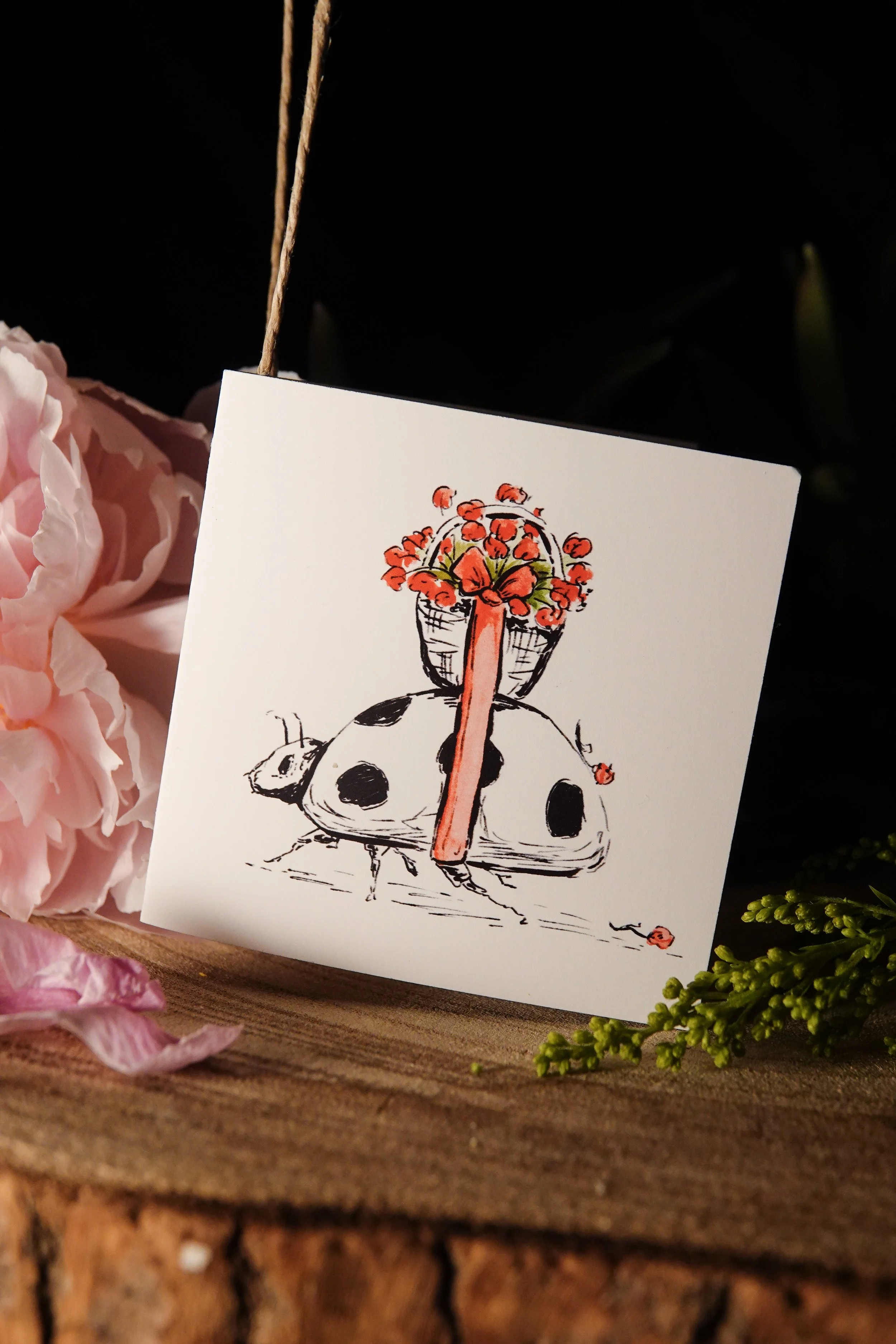 Boeket kaartjes - Dieren serie (voor bedrijven)