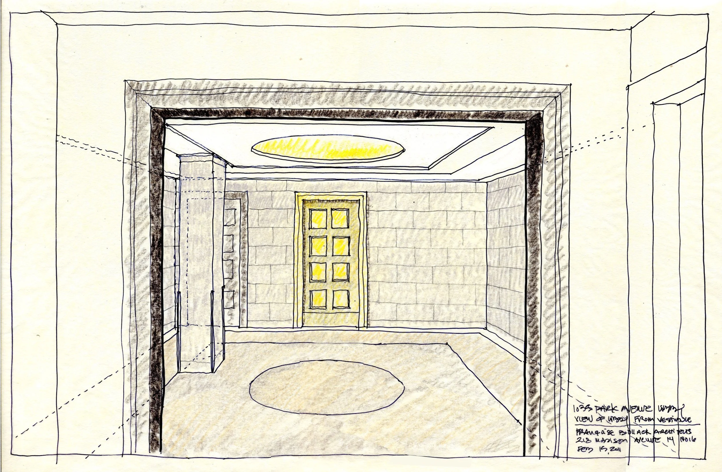 View of lobby - square column.jpg