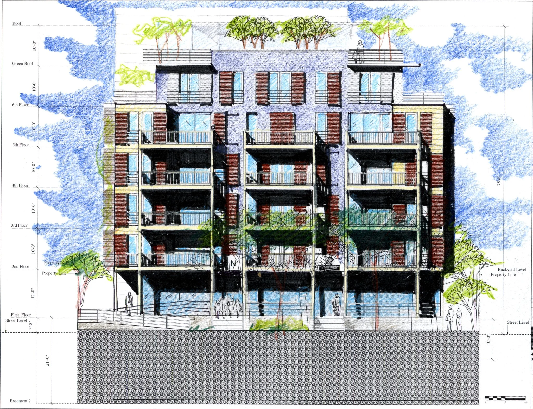 New Apartment Building &amp; Community Center