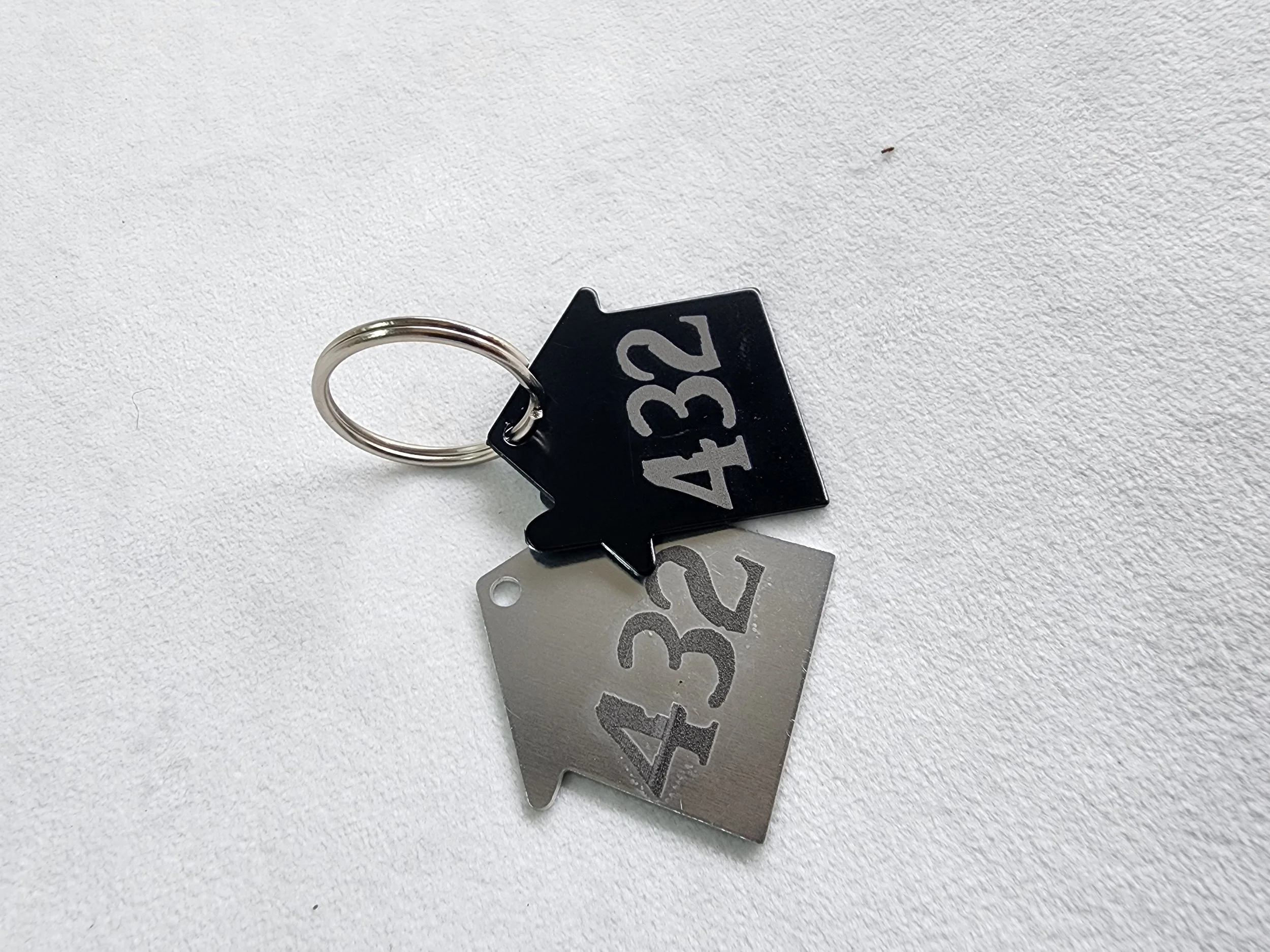 Anodised Aluminum Number Tags