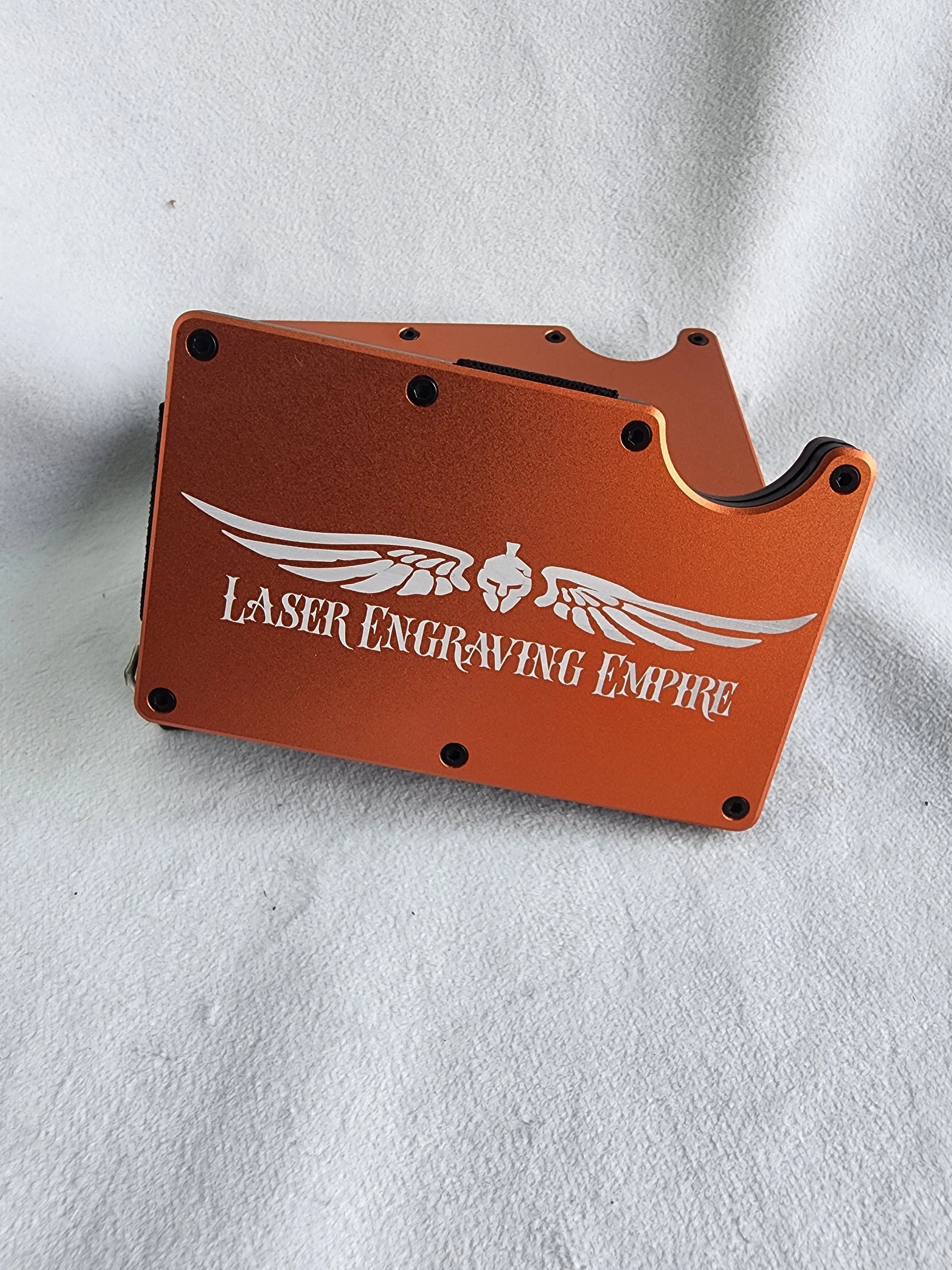 Aluminum Business Card Holder