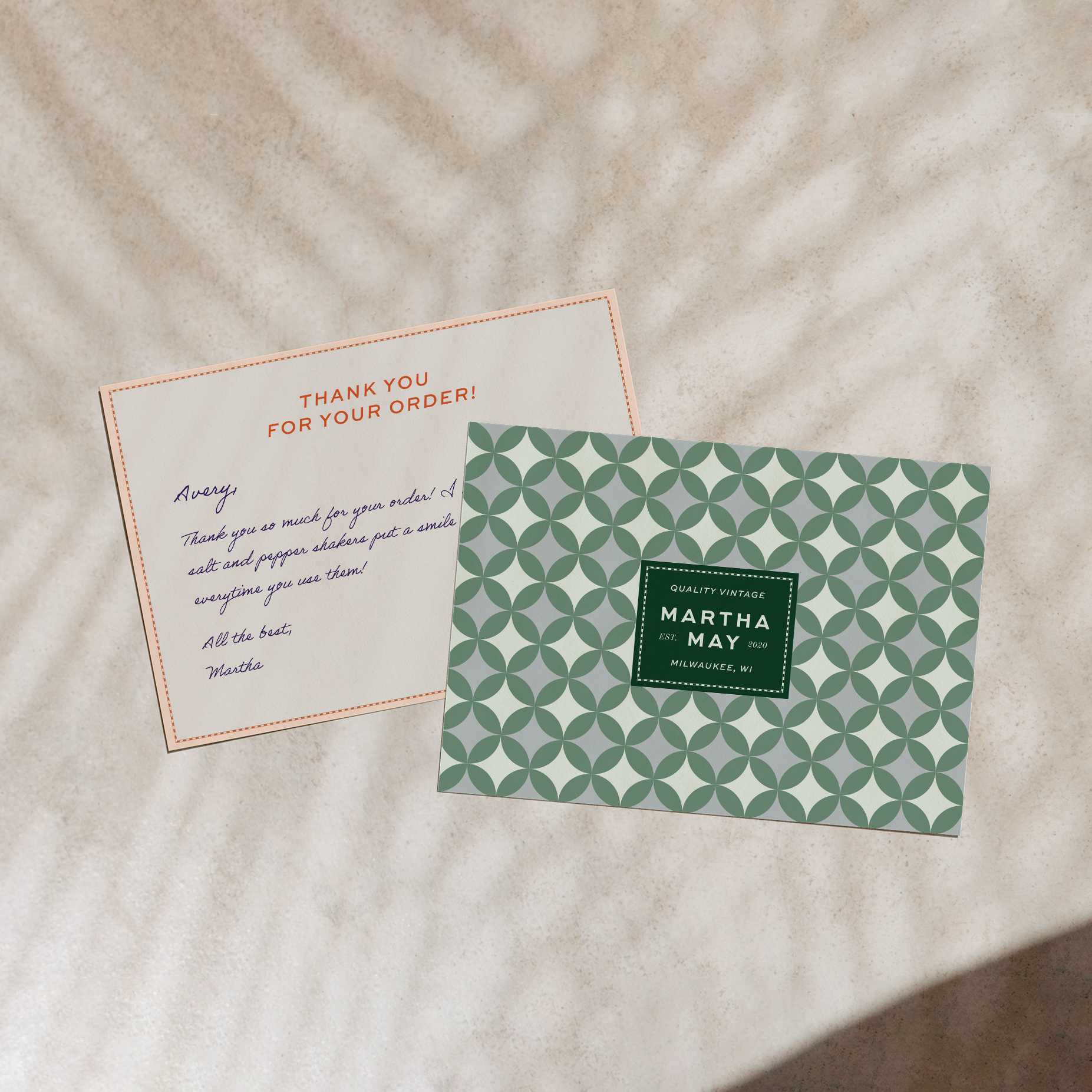 Milwaukee vintage dealer brand design