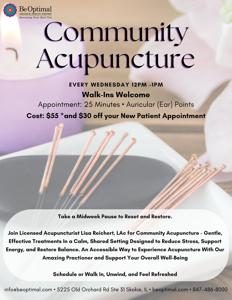 Community Acupuncture w/ Lisa Reichert