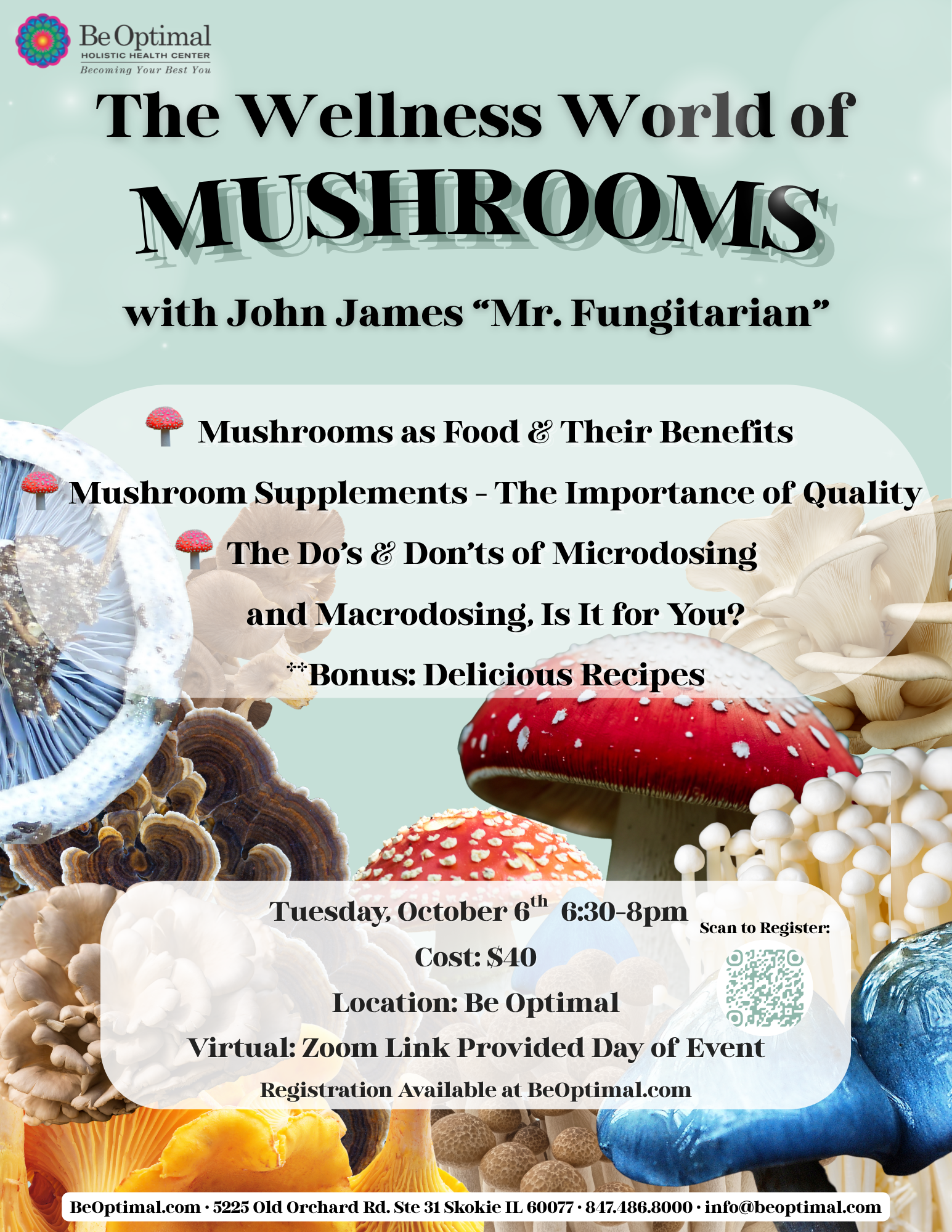 The Wellness World of Mushrooms
