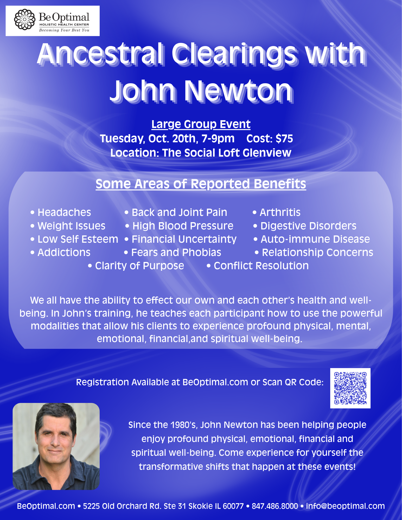 Ancestral Clearings with John Newton: Large Group Event