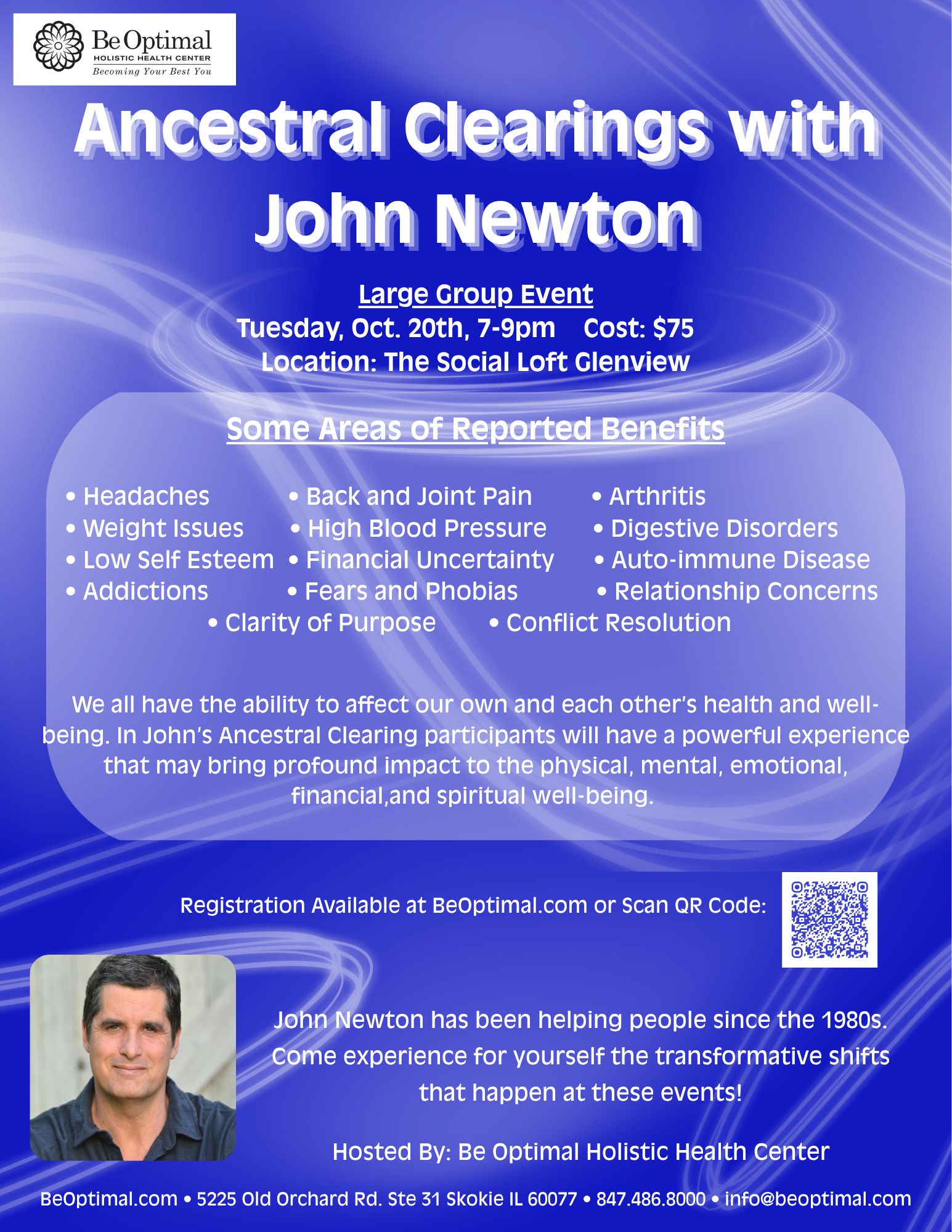 Ancestral Clearings with John Newton: Large Group Event