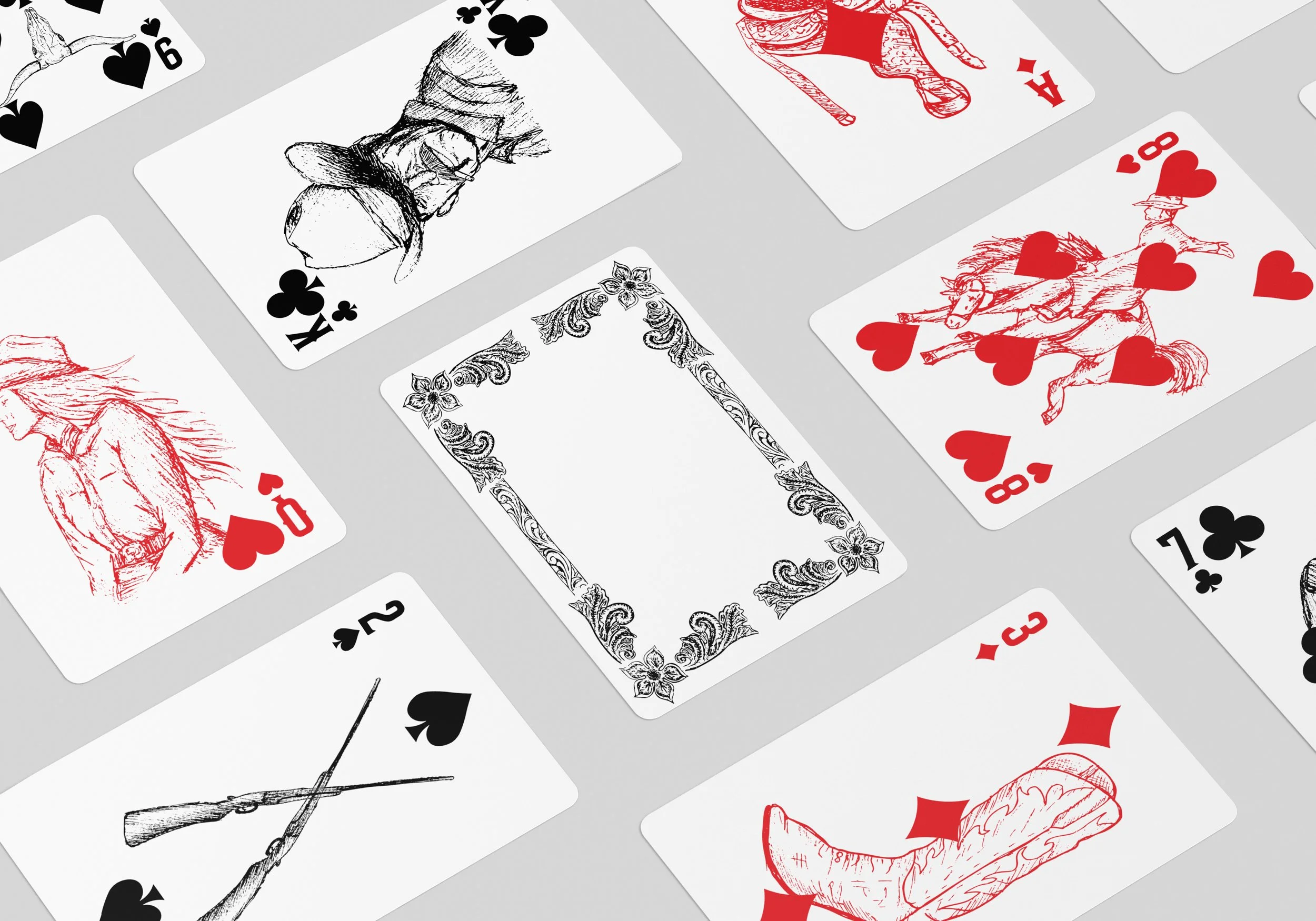 Western Playing Cards