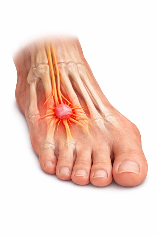Morton’s neuroma treatment for ball of foot nerve pain in Salt Lake City