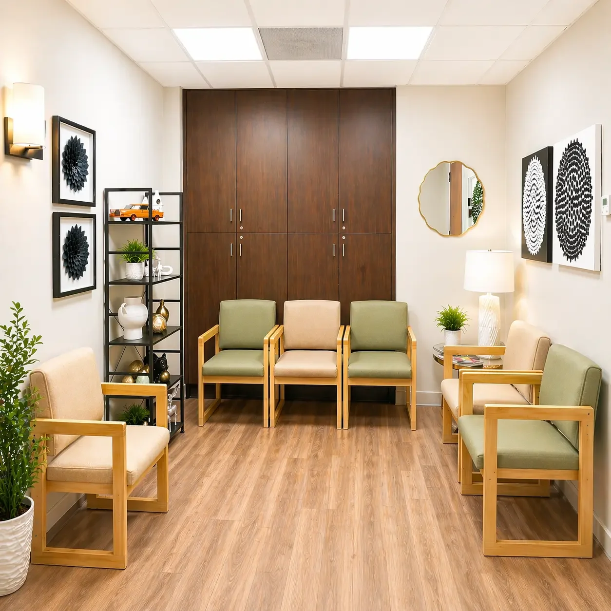 Salt Lake City Podiatry office waiting room