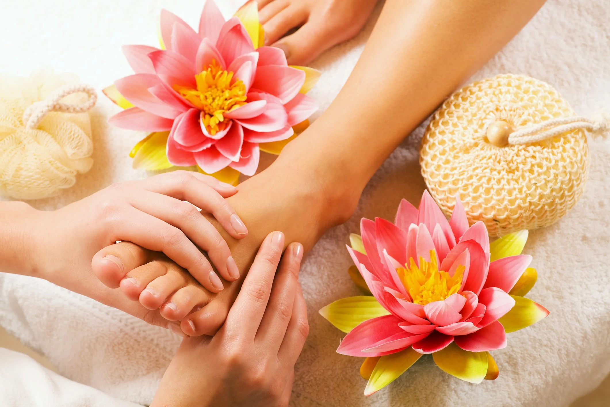 Private Flower Foot Blessing Ritual - Connect, Care & Celebrate