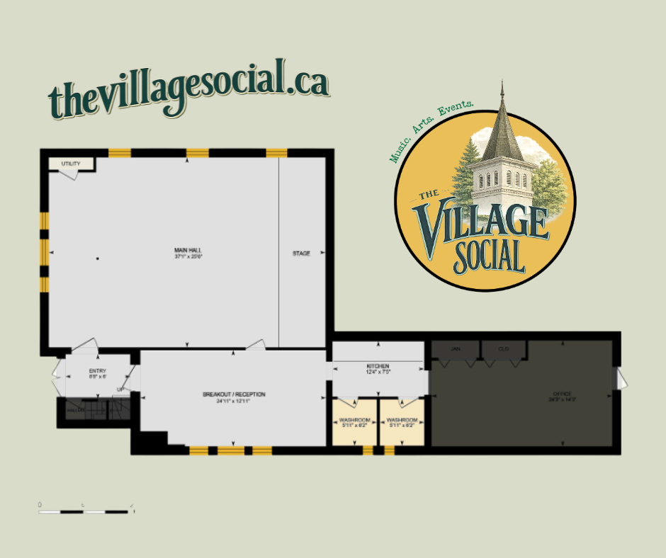 The Village Social Event Rental Floorplan