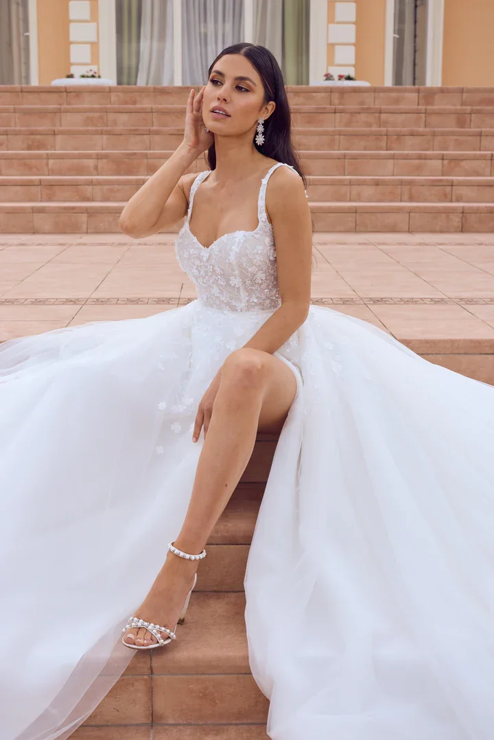 EDNA BODYSUIT & FULL OVERSKIRT