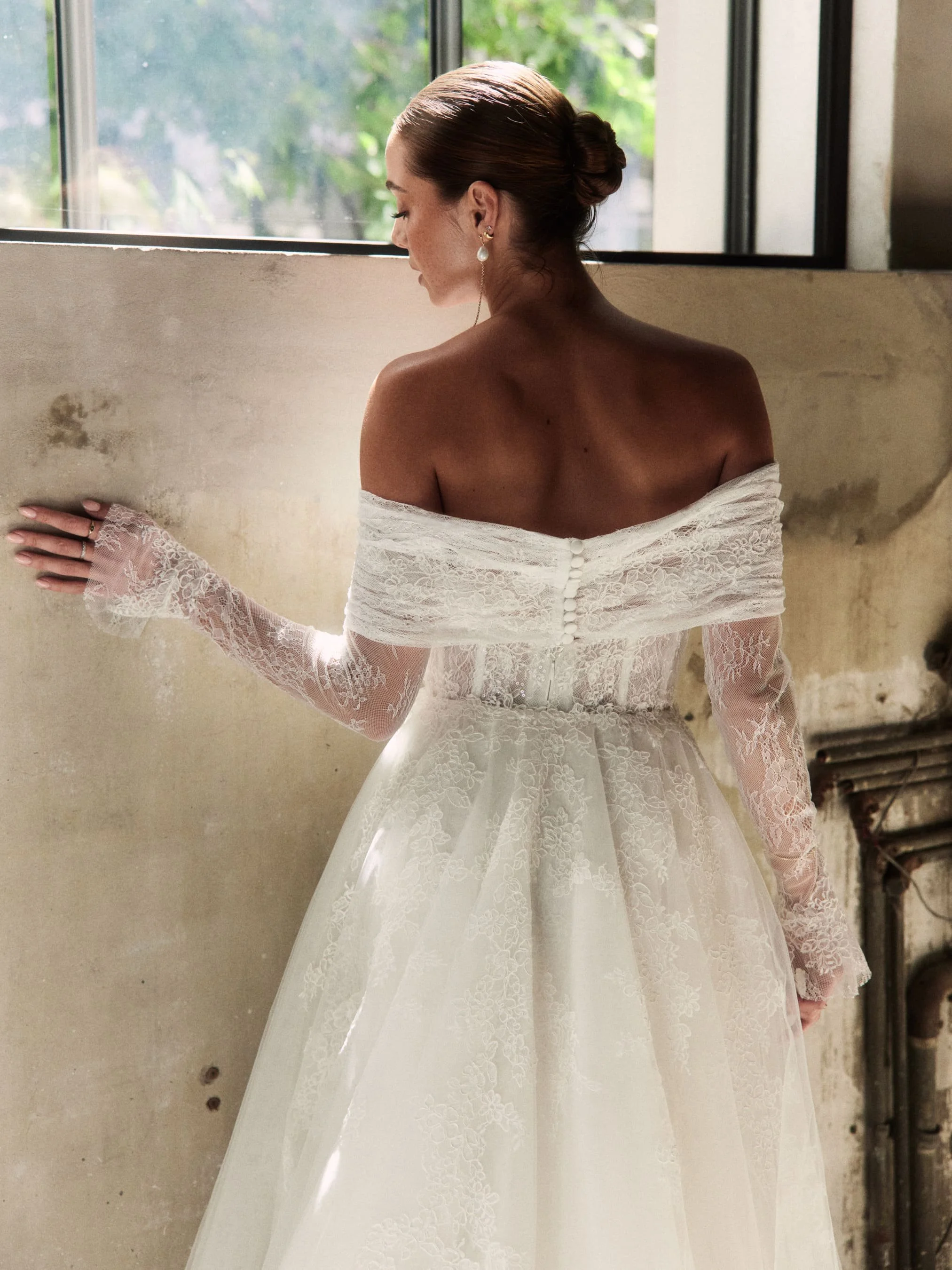 ALYSSUM
 shown with detachable overskirt and bolero 