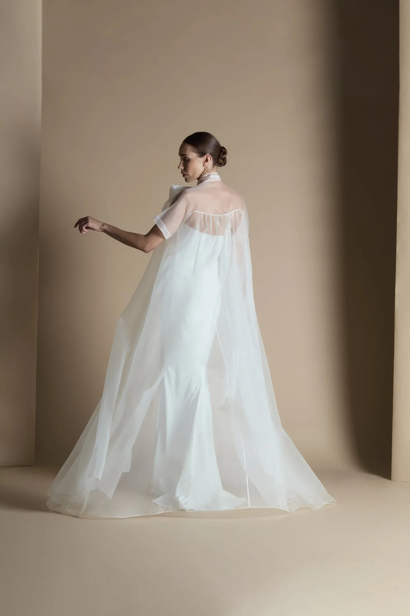 BOW COAT (shown with OLIVER DRESS)