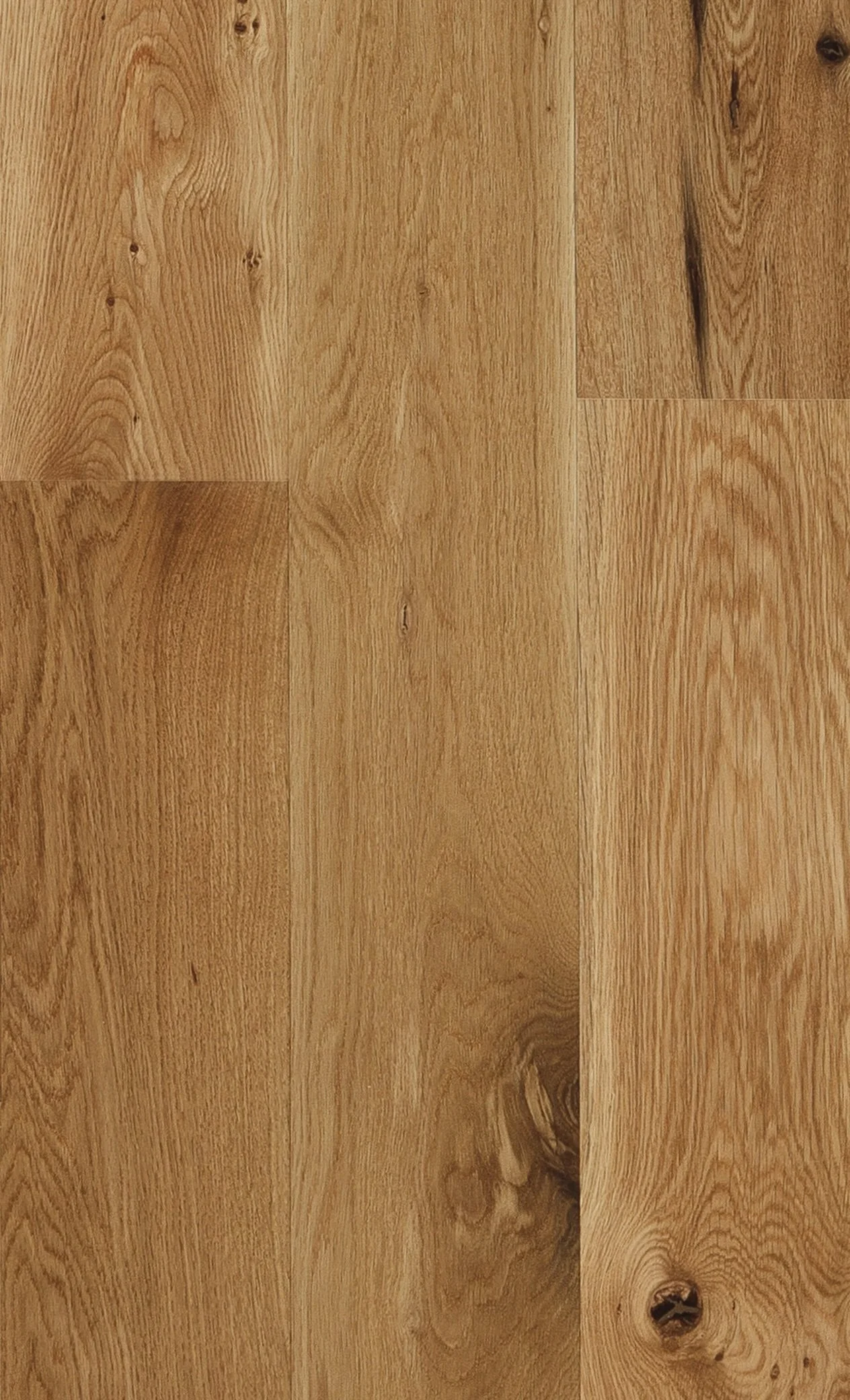 Close-up image of a wooden floor with visible natural grain patterns and knots.