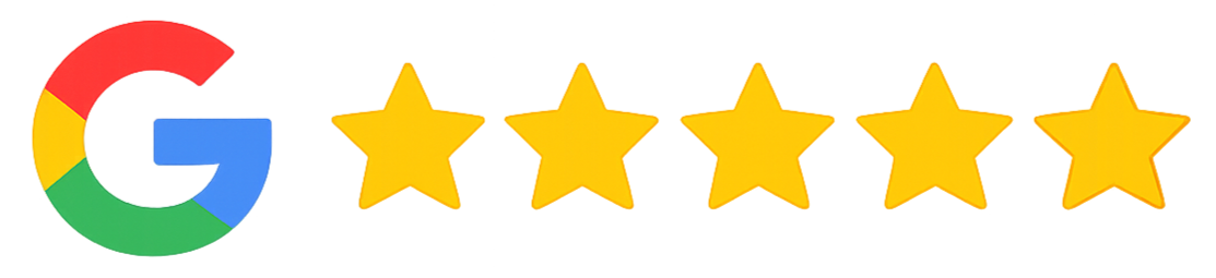 5 star google review badge