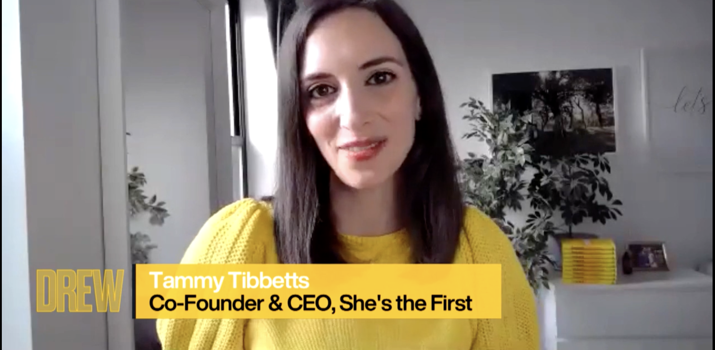 Tammy Tibbetts on the Drew Barrymore Show