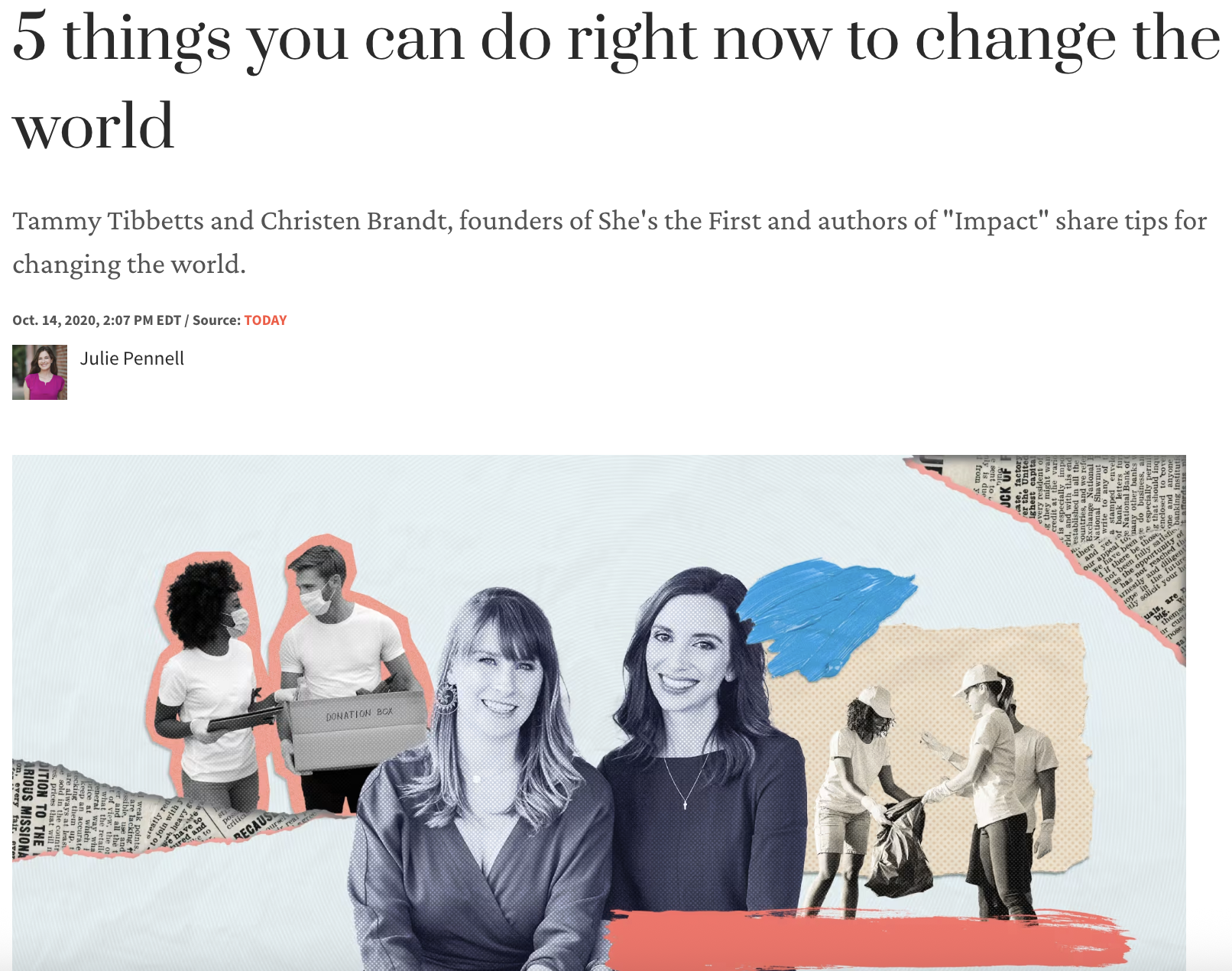 Today.com screenshot