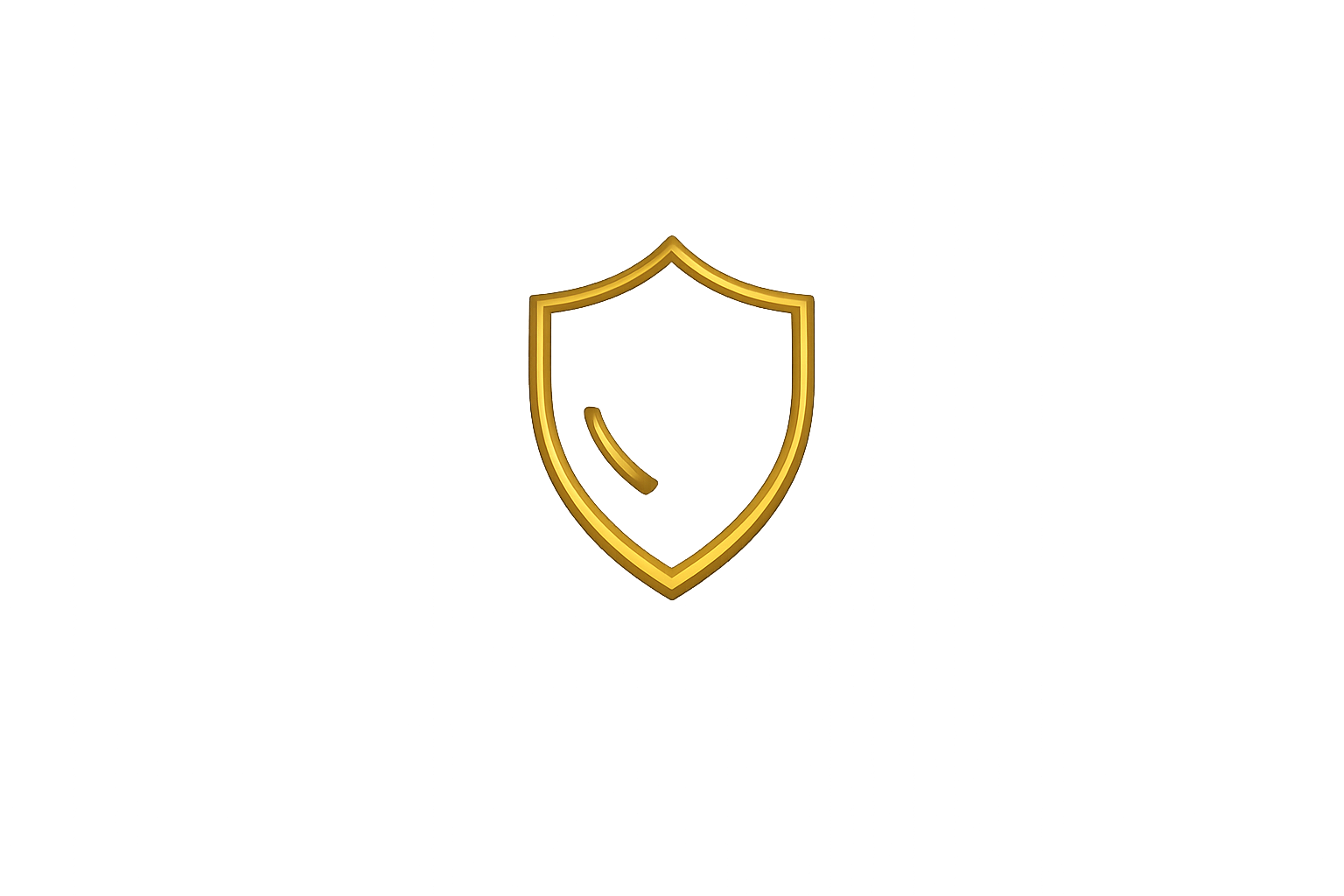 A digital graphic with a golden shield icon in the center, set against a background of colorful abstract lights and shapes.