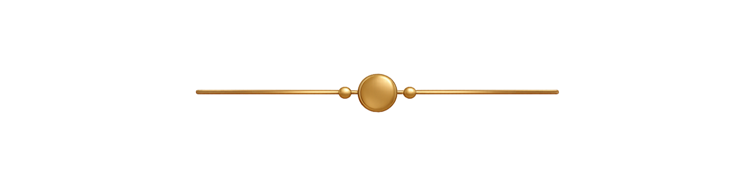 A digital graphic showing a molecular structure, with a central gold sphere connected to a pink and purple sphere by a gold rod, and additional black, red, and white elements radiating outward.