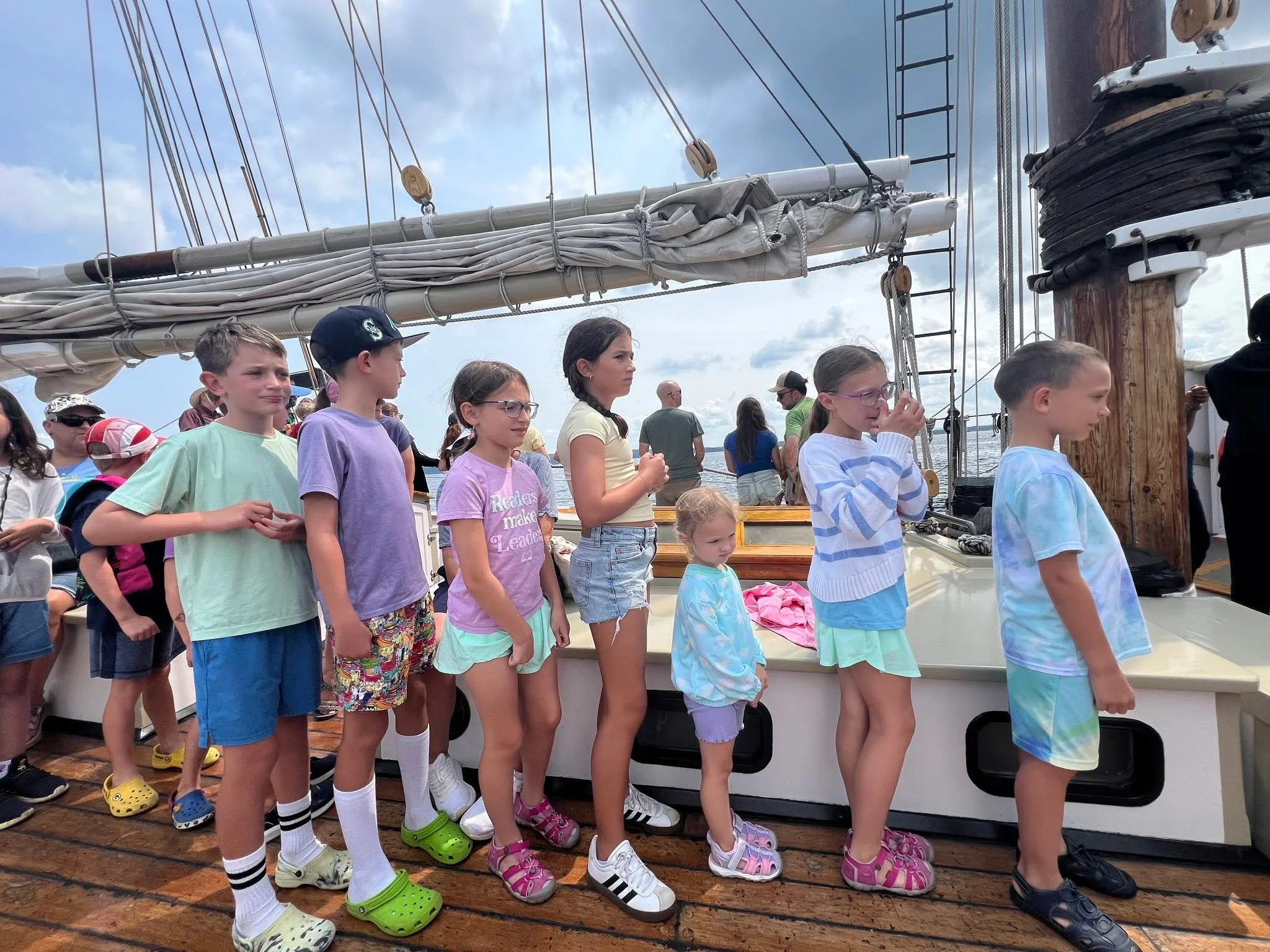Making memories in Traverse City. ☀️

A little fun in the sun with my grandkids in Traverse City, Michigan! We took a ride on a tall ship, enjoyed some ice cream, played miniature golf&mdash;and I came up just one stroke short of my granddaughter Zoe