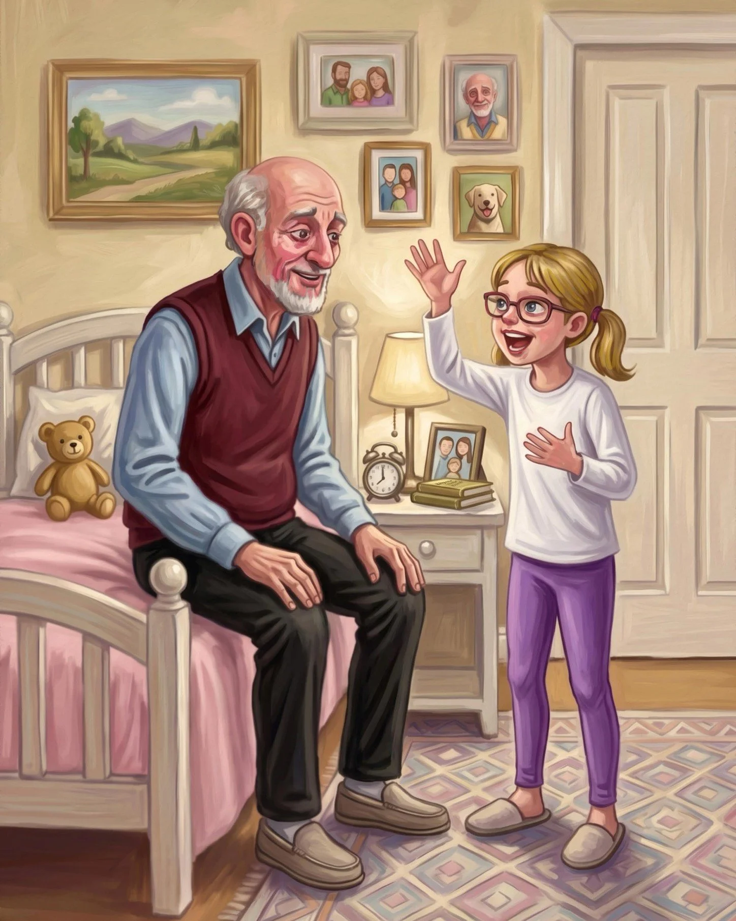 Every child needs someone who will slow down for them. 💛

Someone who listens.
Someone who tells stories.
Someone who notices the little things.
Someone who makes them feel like they matter simply because they exist.

For Lila, in my upcoming book &