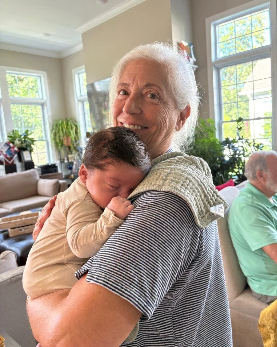 Every family has a story. And every new baby adds another chapter. 💙

Meet our newest grandson, Callum. So much of "Louis and Lila" is about the wonder of childhood and the special connections that grow between grandparents and grandchildr