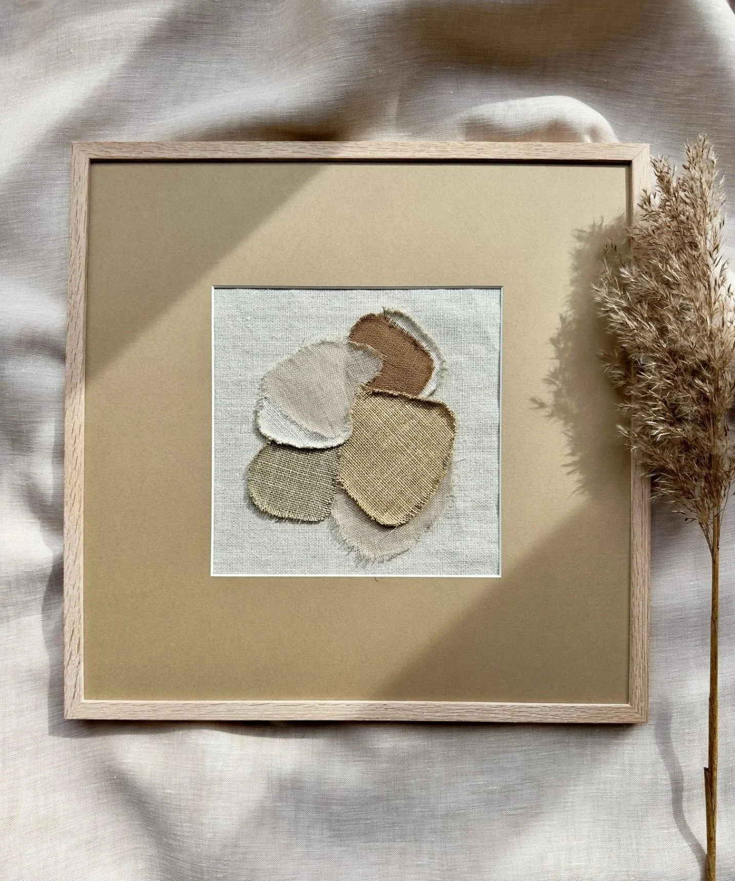 Earthy Palette Textile Art