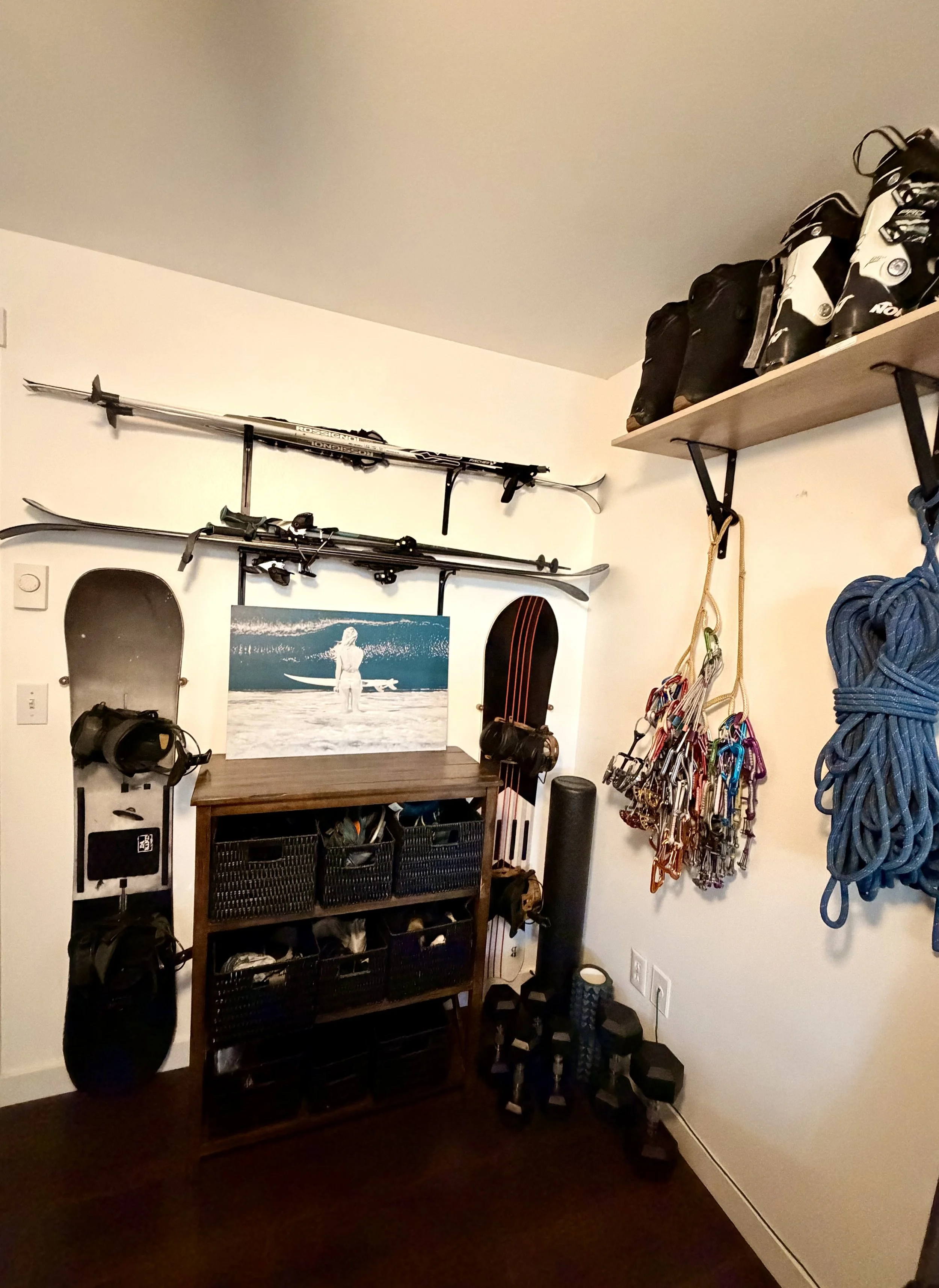 Gear Room remodel design