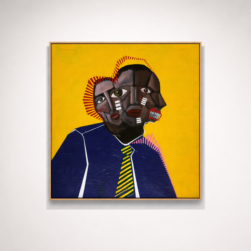 Cubist portrait on gallery wall.png