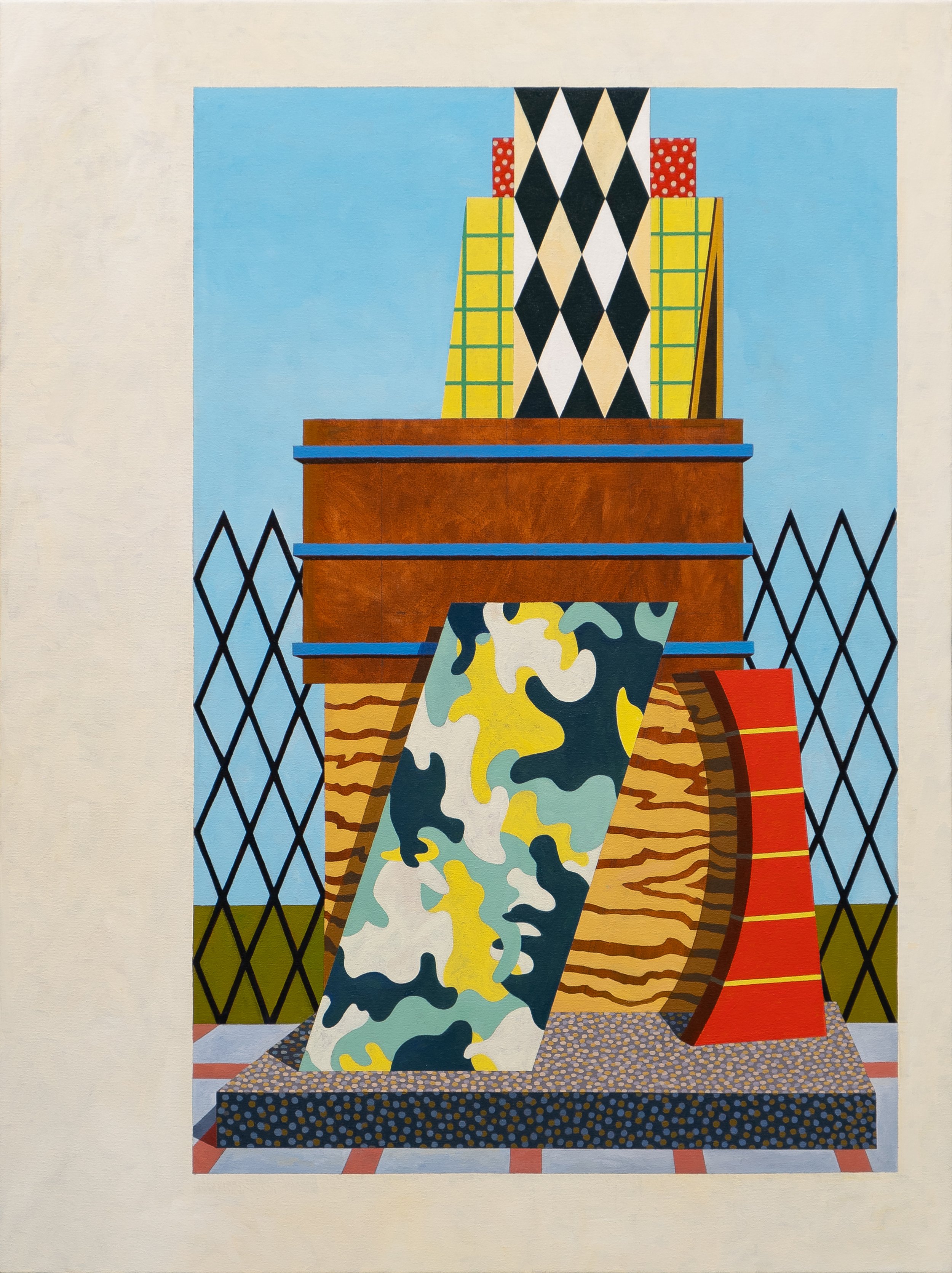   Compensatory Enigma , 2023  Oil on Canvas 122×93cm / 48×37in