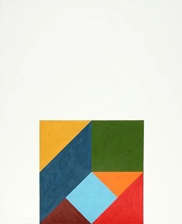   Ucross Series 2 , 2015  Acrylic and Graphite 43×36cm / 17×14in