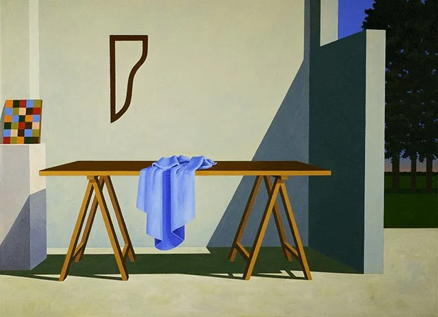   The Absence of the Sacred , 2015  Oil on Canvas 58×76cm / 22×30in