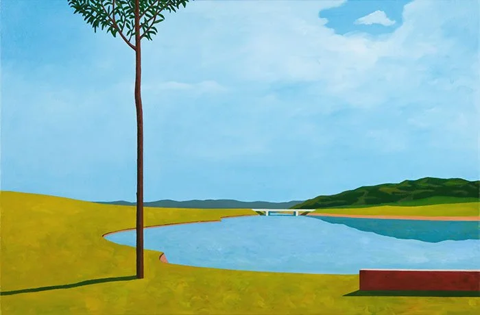   Cold Pastoral , 2010  Oil on Canvas 40×50cm / 16×20in Private Collection, Austria