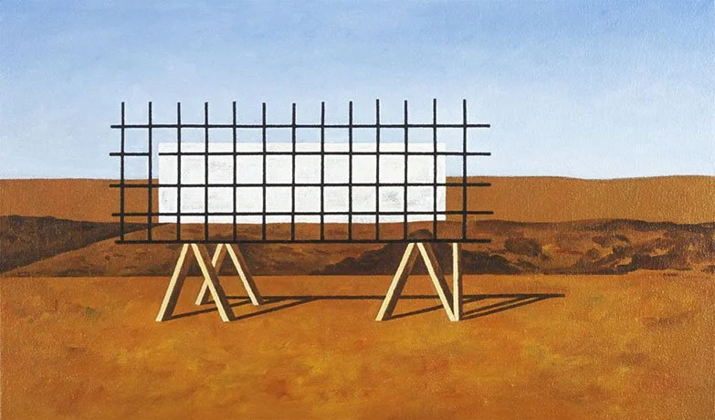   Signpost , 2006  Acrylic on Canvas 30×50cm / 12×20in