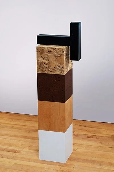   The Modernist Dream of Forgetting the Past , 2013  Painted Wood 114×23×23cm / 45×9×9in