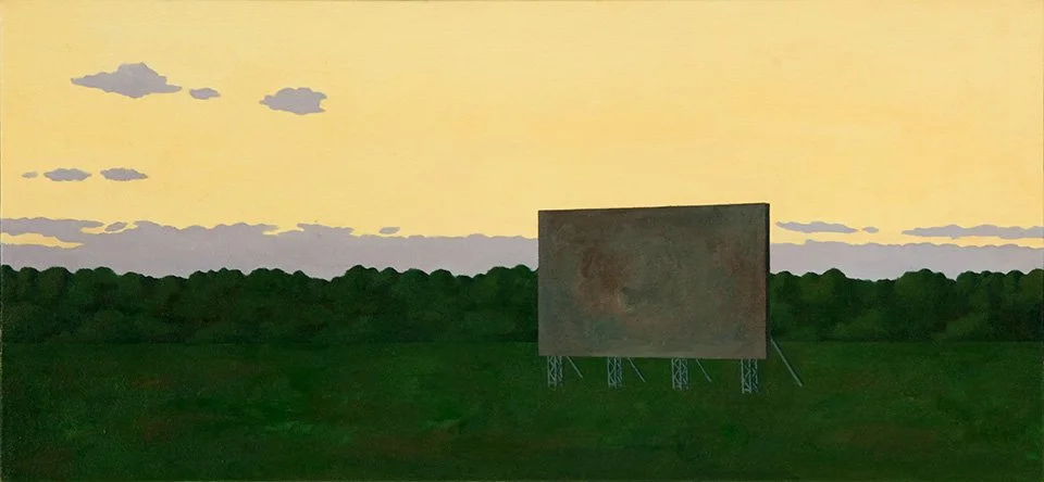   Pragmatics of Worship , 2010  Oil on Canvas 67×120cm / 26×48in