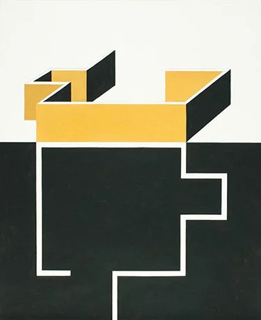   Ucross Series 9 , 2015  Acrylic and Graphite 43×36cm / 17×14in Public Collection, Kansas City, MO