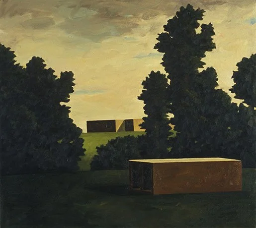   Proposed Development , 2005  Oil on Canvas 45×50cm / 18×20in Private Collection, Germany