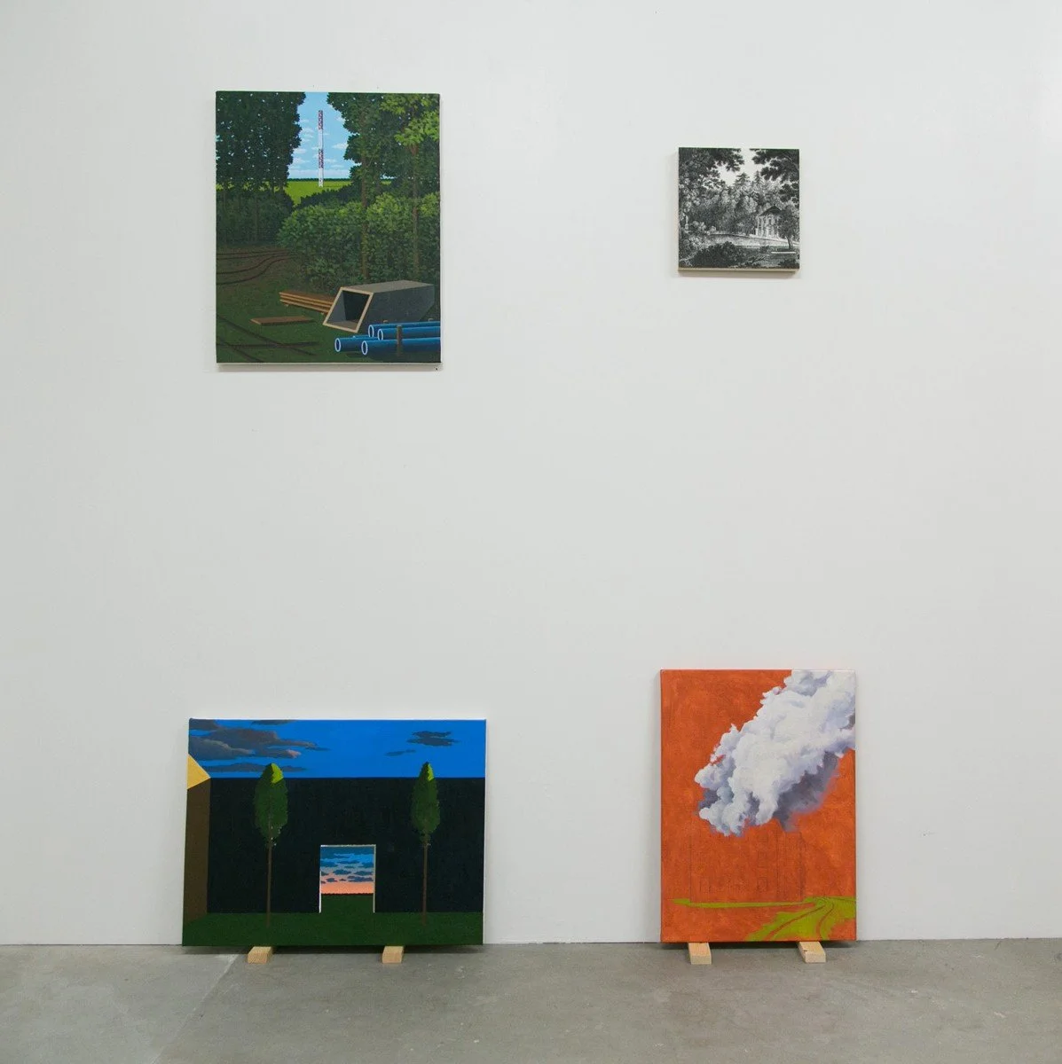 Visual Extirpation in the Paintings of Armin Mühsam