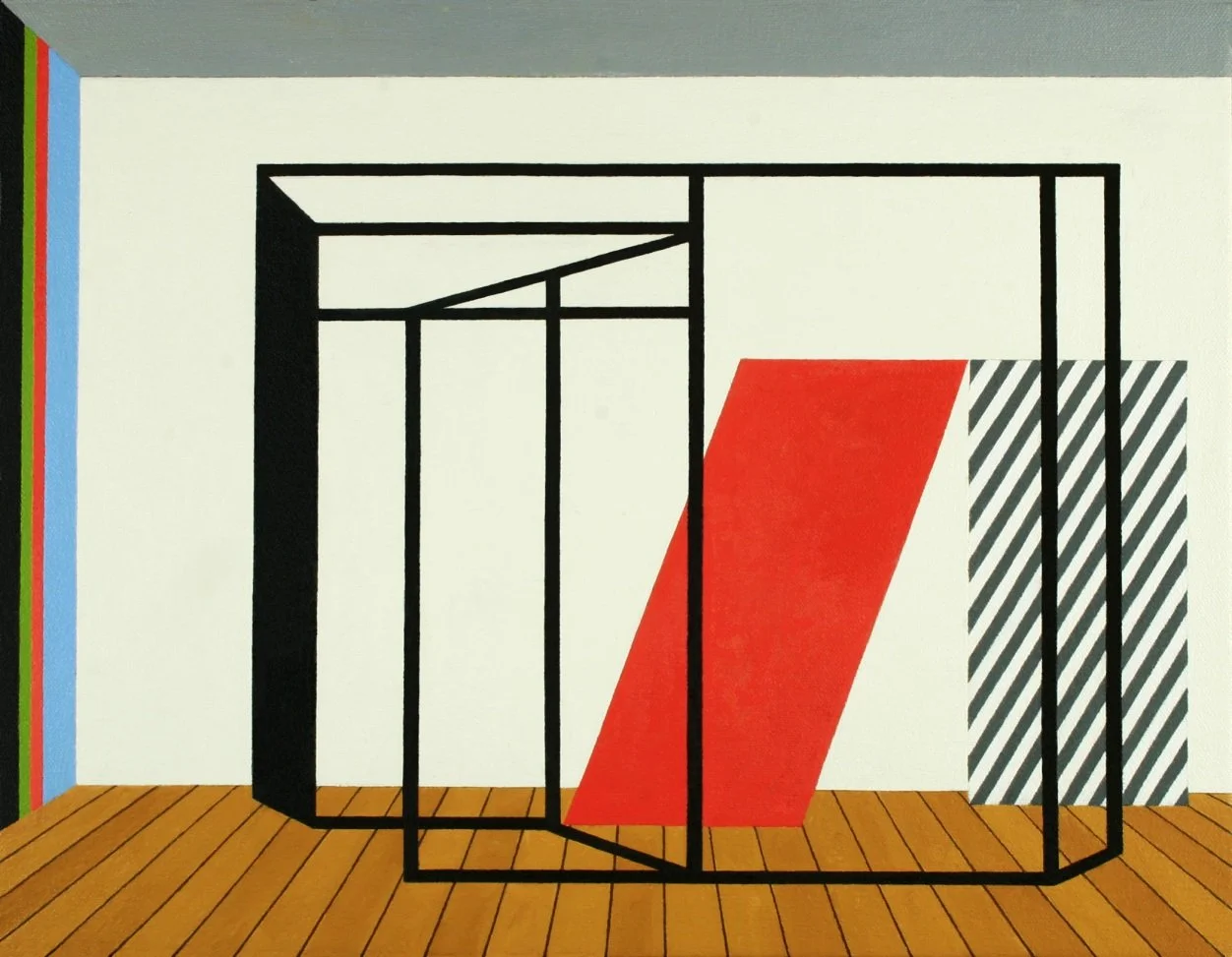   Formalist Interiority , 2019  Oil on Canvas 36×45cm / 14×18in